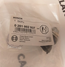 Датчик давления топлива Bosch 0281002937 CARLAND для двигателей ISBe 185,210,270,285, CA4DC2-10ЕЗ, CA4DC2-12ЕЗ